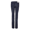 Womens Straight Jeans - Black Light One Wash