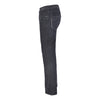 Mens Slim Straight Jeans - Black Light One Wash