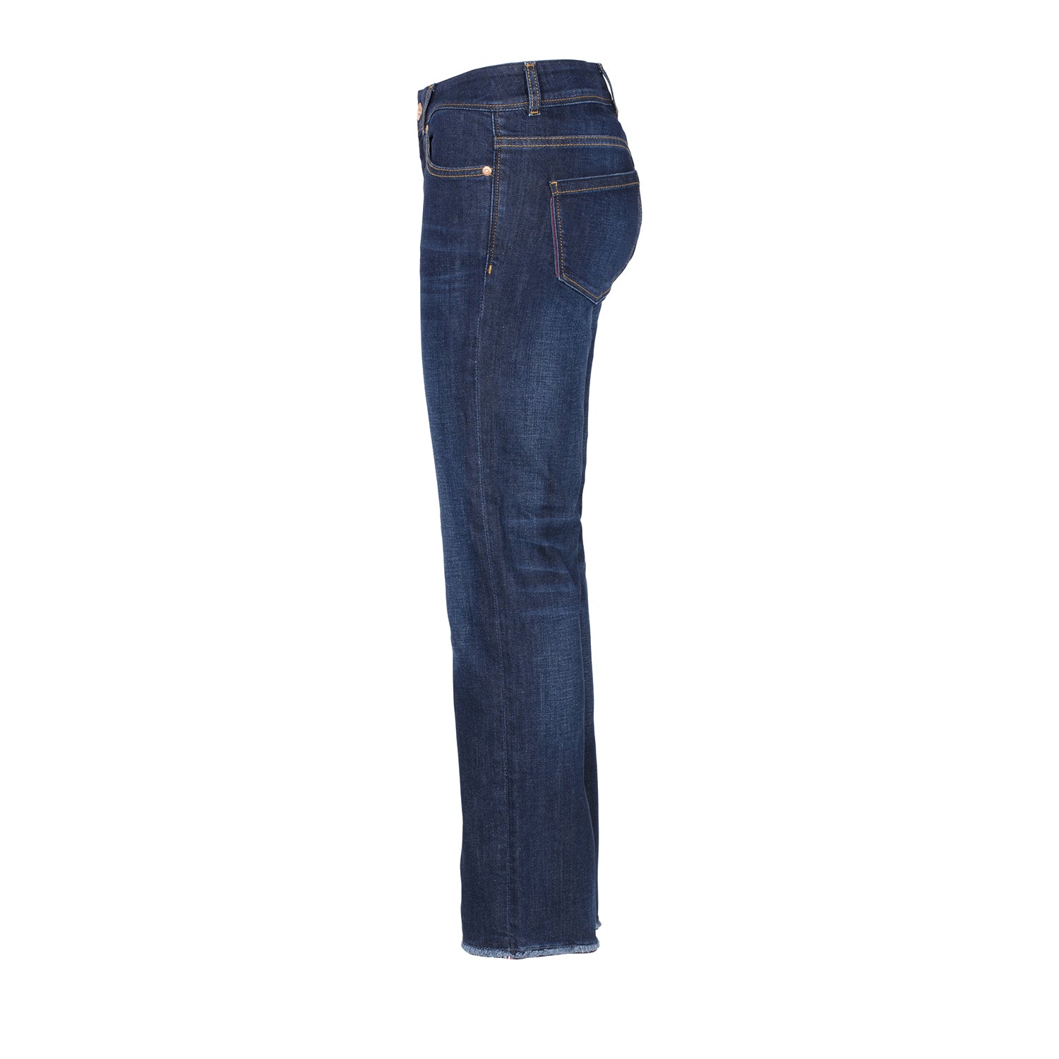 Womens Straight Cropped Jeans - Kyanos