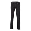 Jeans - Mens Slim Straight Jeans - Black One Wash