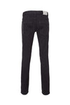 Jeans - Mens Slim Straight Jeans - Black One Wash