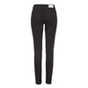 Jeans - Womens High Rise Slim Jeans - Black One Wash